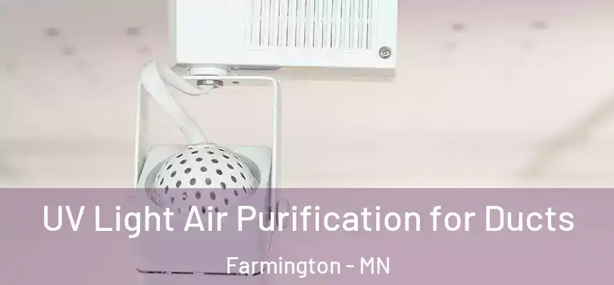  UV Light Air Purification for Ducts Farmington - MN